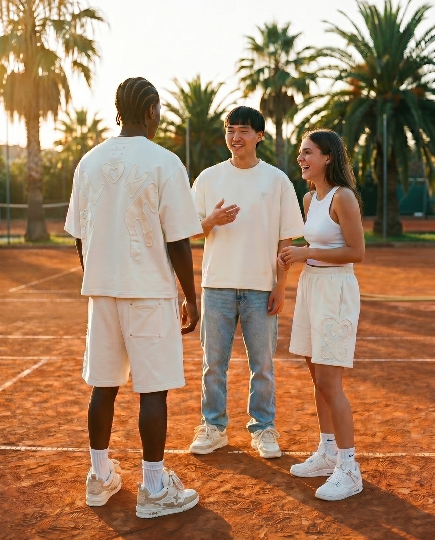 On court
